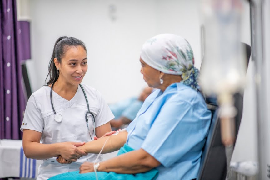 Chemotherapy patient